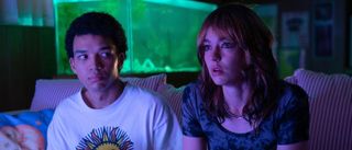 Justice Smith and Brigette Lundy-Paine in I Saw The TV Glow