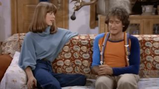 Pam Dawber and Robin Williams on Mork & Mindy