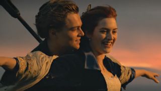 Jack and Rose in Titanic