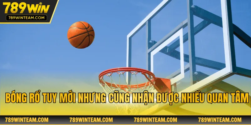 Bóng rổ tuy mới nhưng cũng nhận được nhiều quan tâm